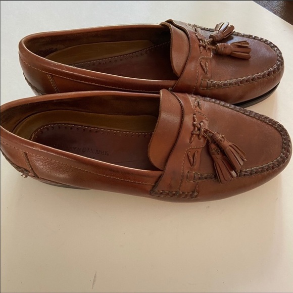 Johnston & Murphy brown tassel loafers size 10.5 - Picture 8 of 8
